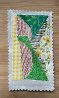 Slow Stitch Book Mark