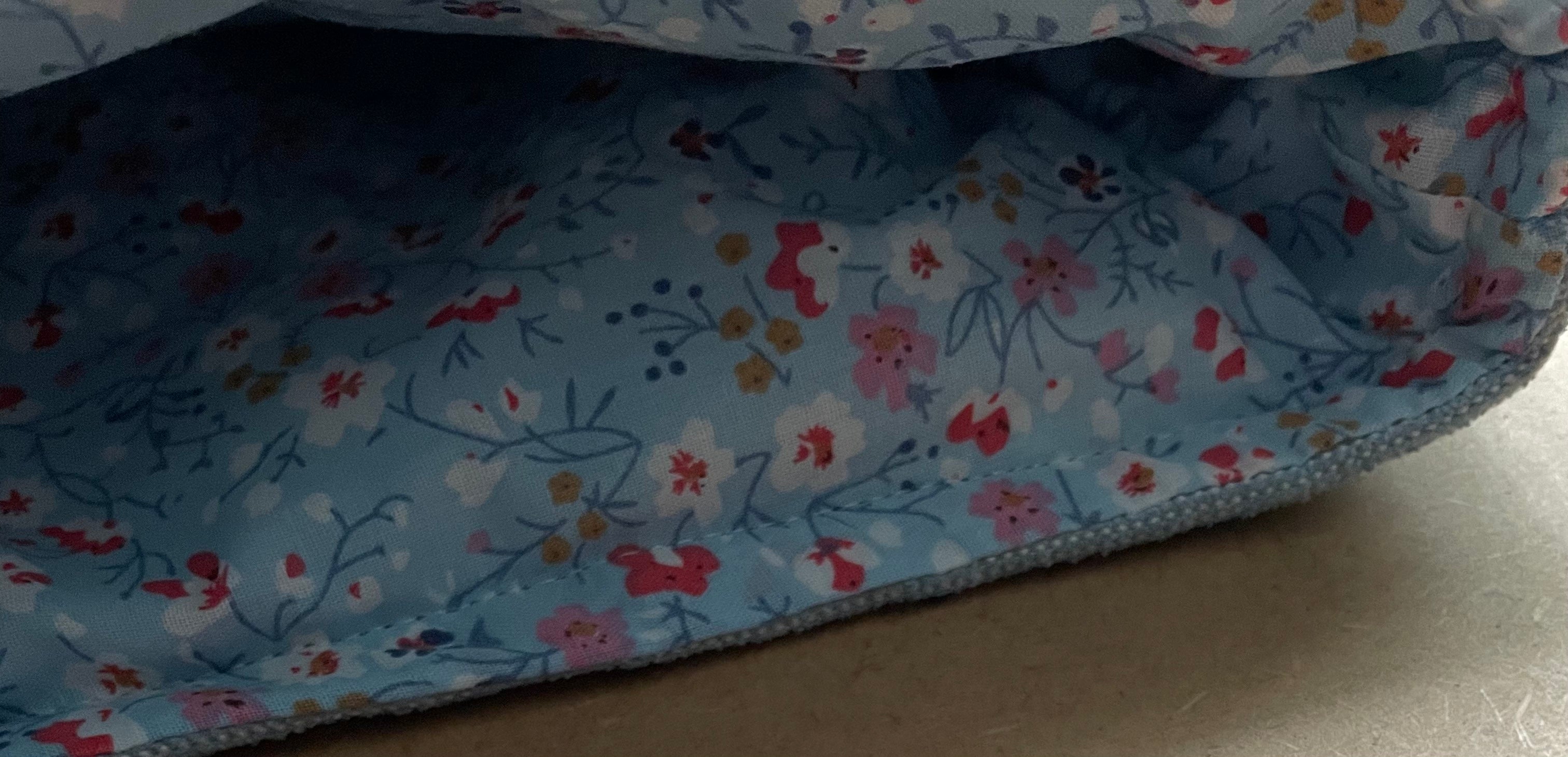 Blue Tea Cosy with Embroidered Birds – Slow-Made & Sustainable