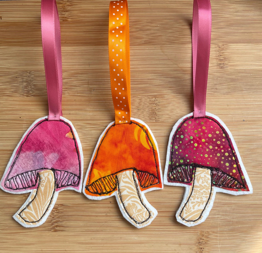 Batik Hanging Mushrooms