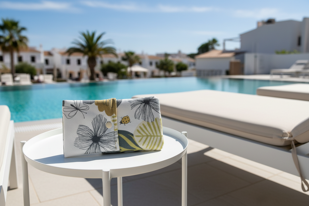 Sunglasses Case by the Pool
