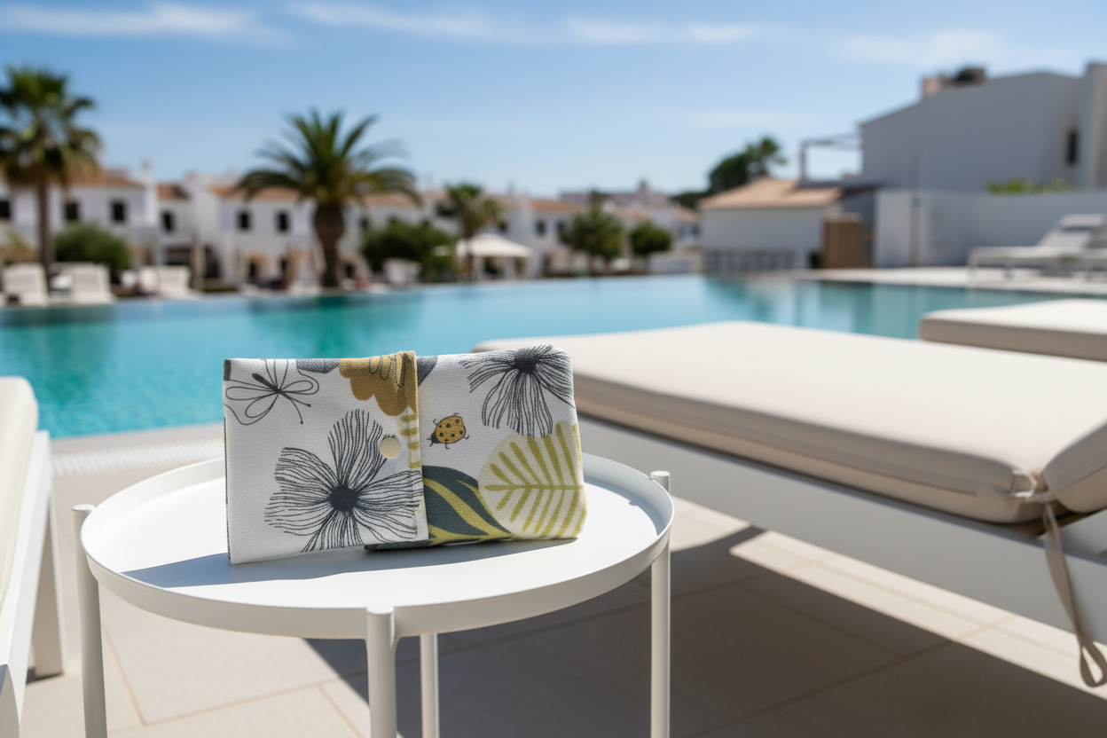 Sunglasses Case by the Pool
