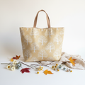 Yellow Chintz Shopping Bag